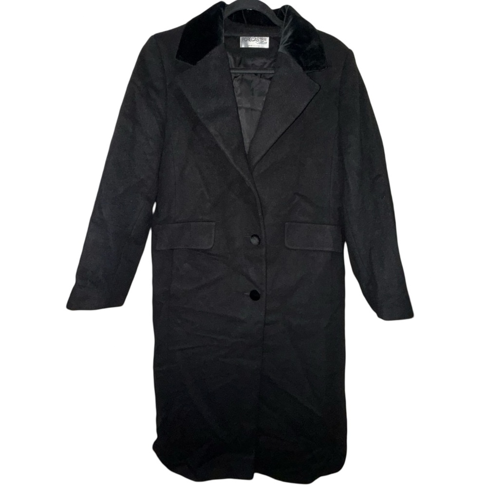 Vintage Forecaster of Boston Women's 100% Wool Collard Coat Sz 12